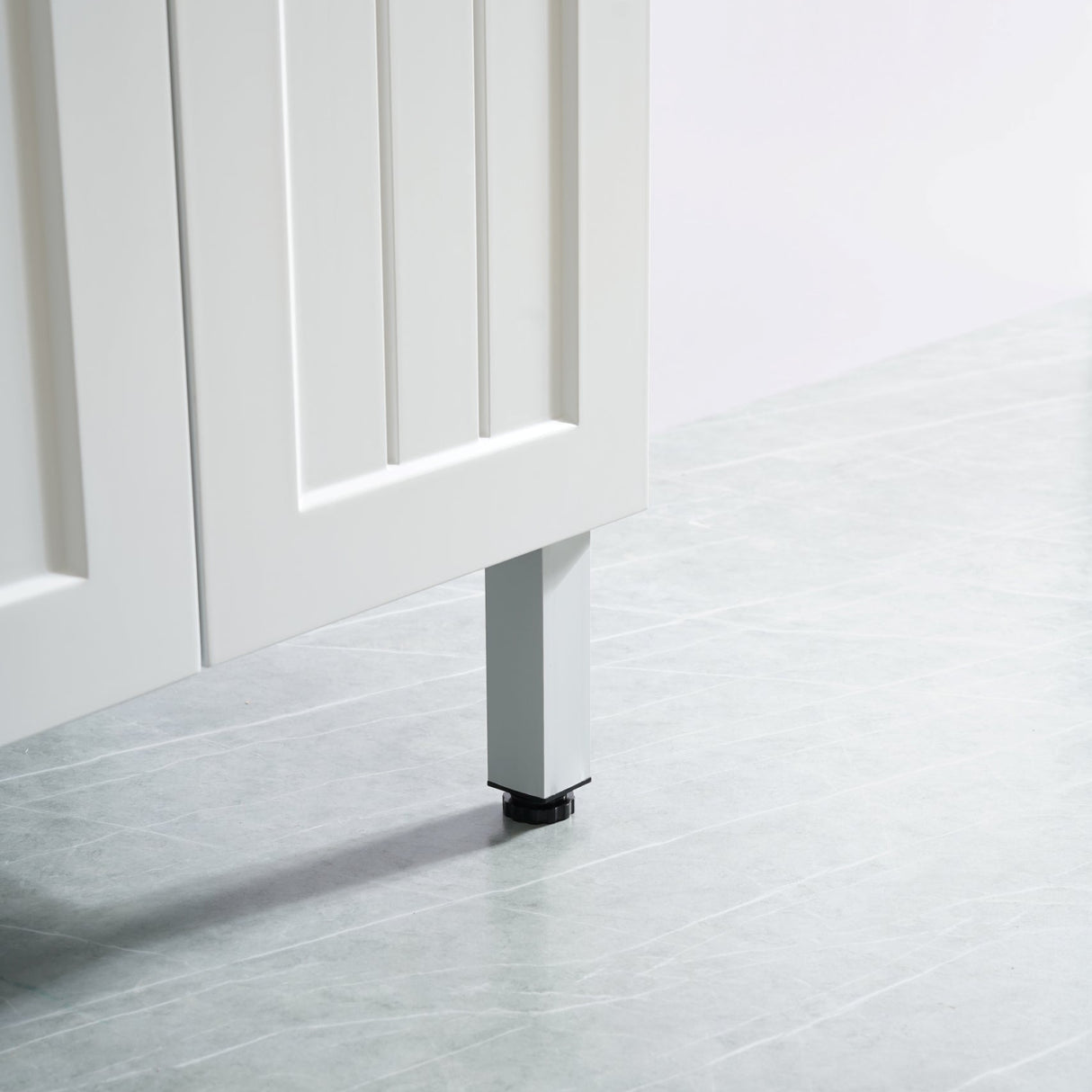 Acacia 900mm White Floor Standing Vanity