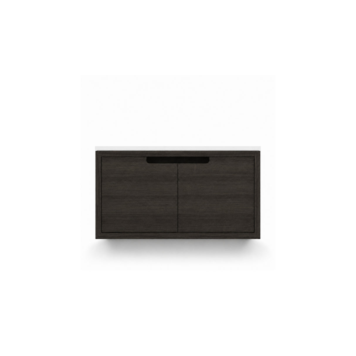 Kaia Wall Hung Vanity 750mm - Dark Oak