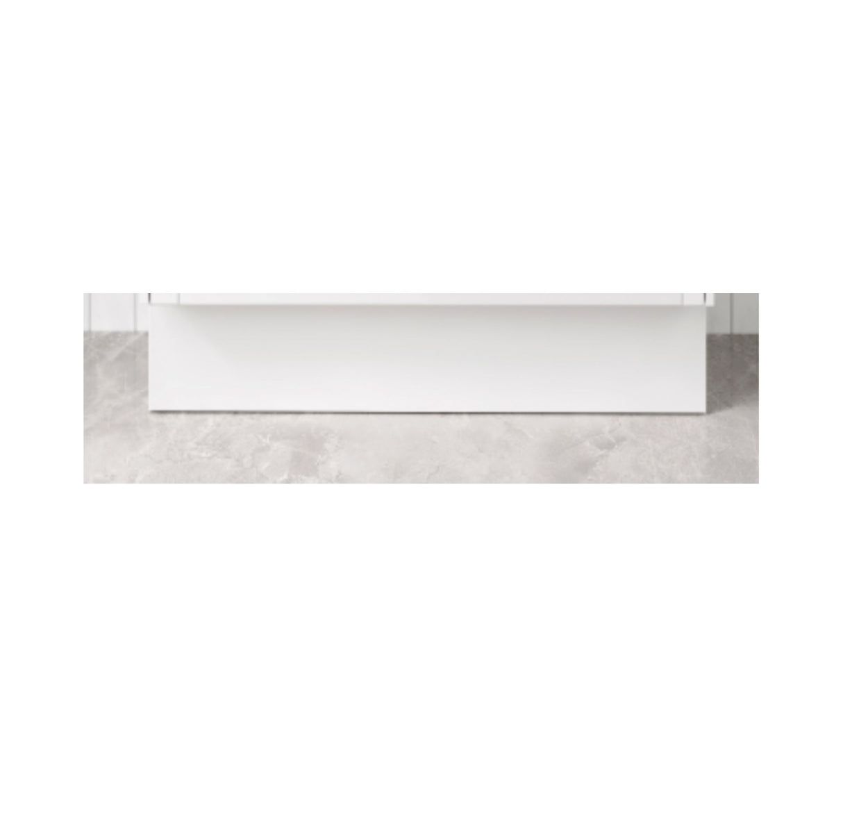 Harrington Matte White Kickboard