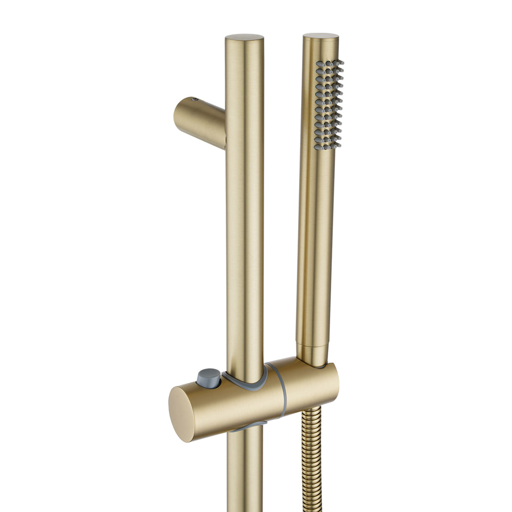 closer look to handheld shower