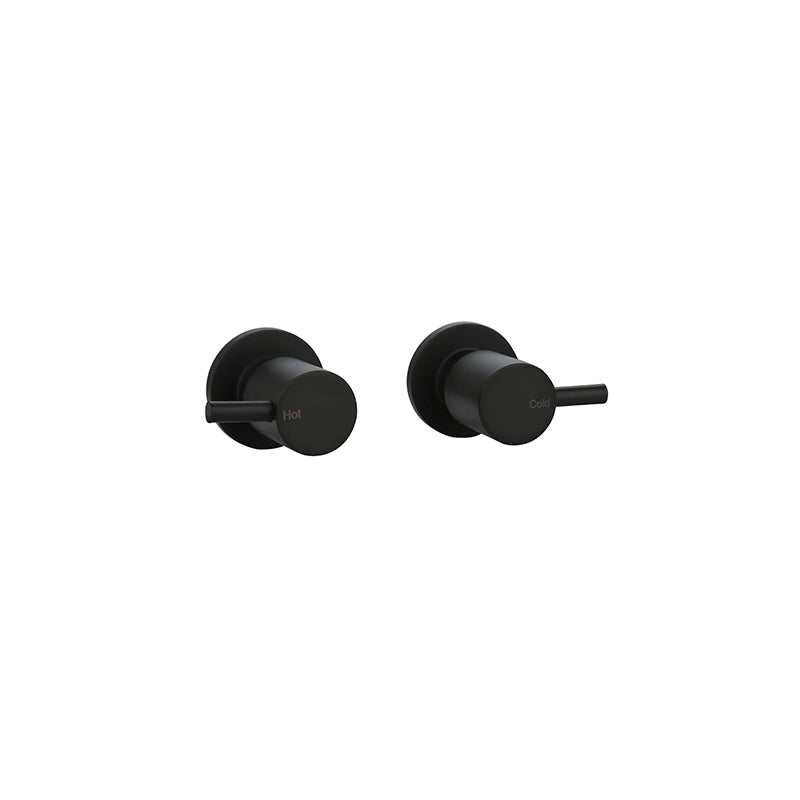 matte black wall top assembly