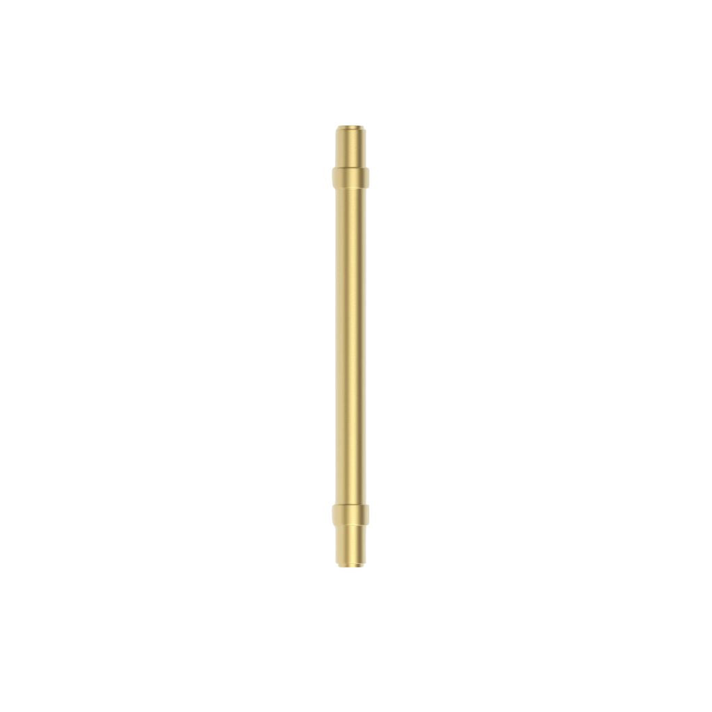 Astor Brushed Brass Handle 168mm vertical view