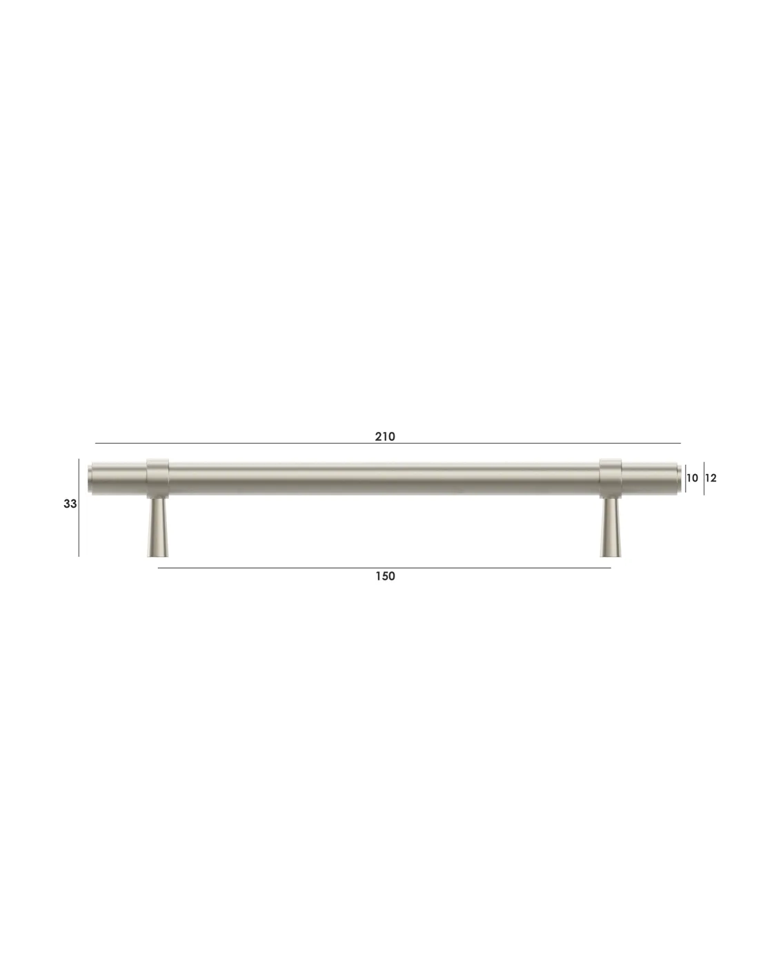 Astor Brushed Nickel Handle