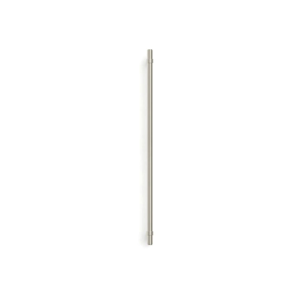 Astor Brushed Nickel Handle 370mm vertical view