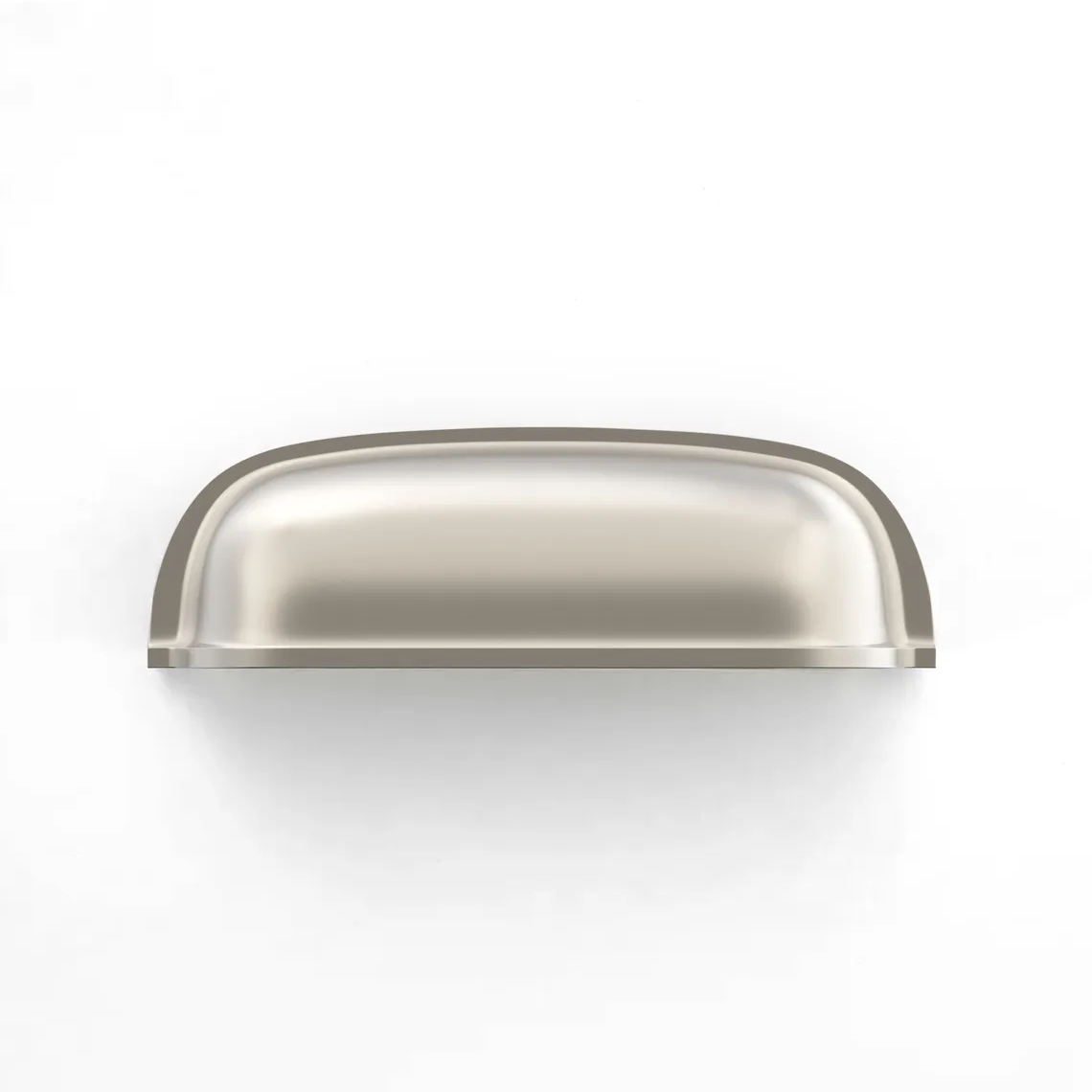 Newport 90mm Brushed Nickel Handle front view