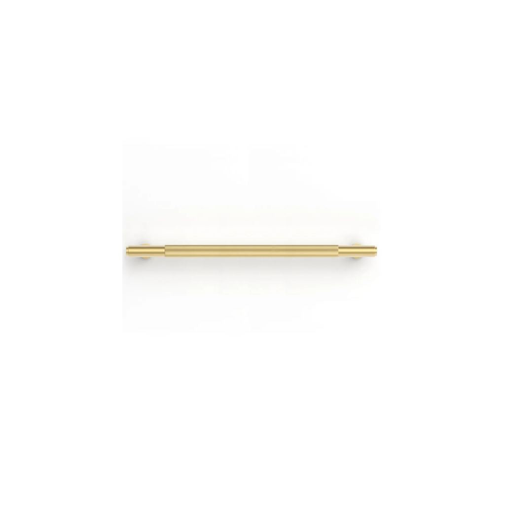 Soho Brushed Brass Handle 195mm horizontal view