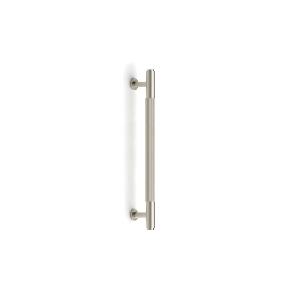 Soho Brushed Nickel Handle 195mm vertical view