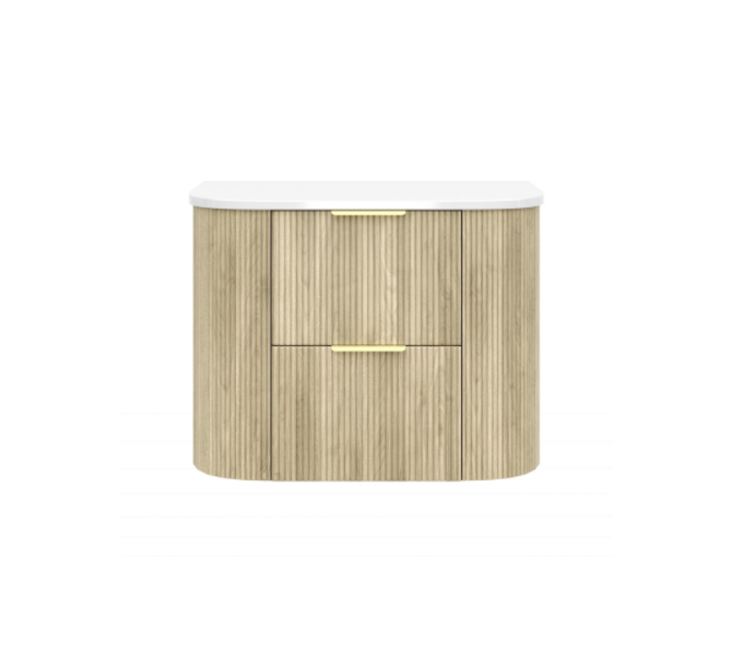 CETO Artis-D 750mm Classic Oak Wall Hung Vanity