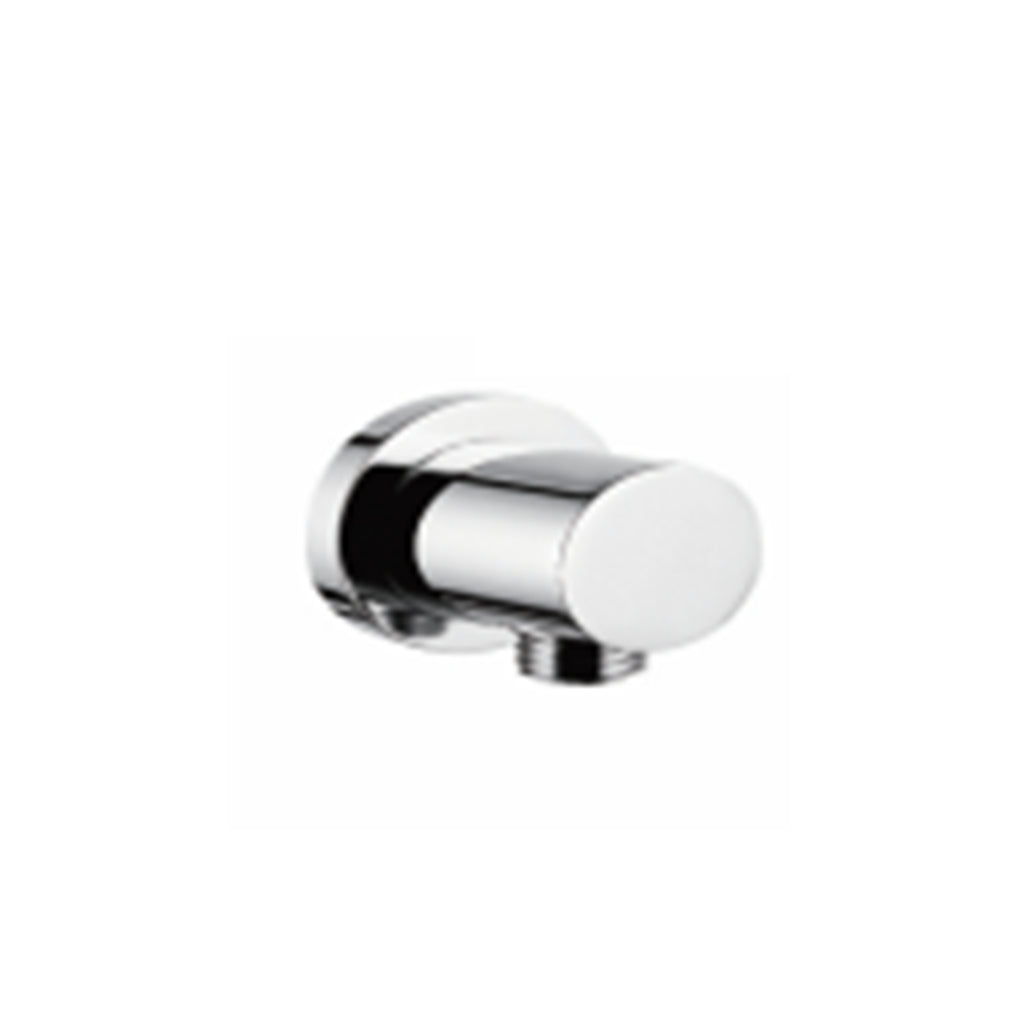 AVA Shower Outlet in Oval Chrome