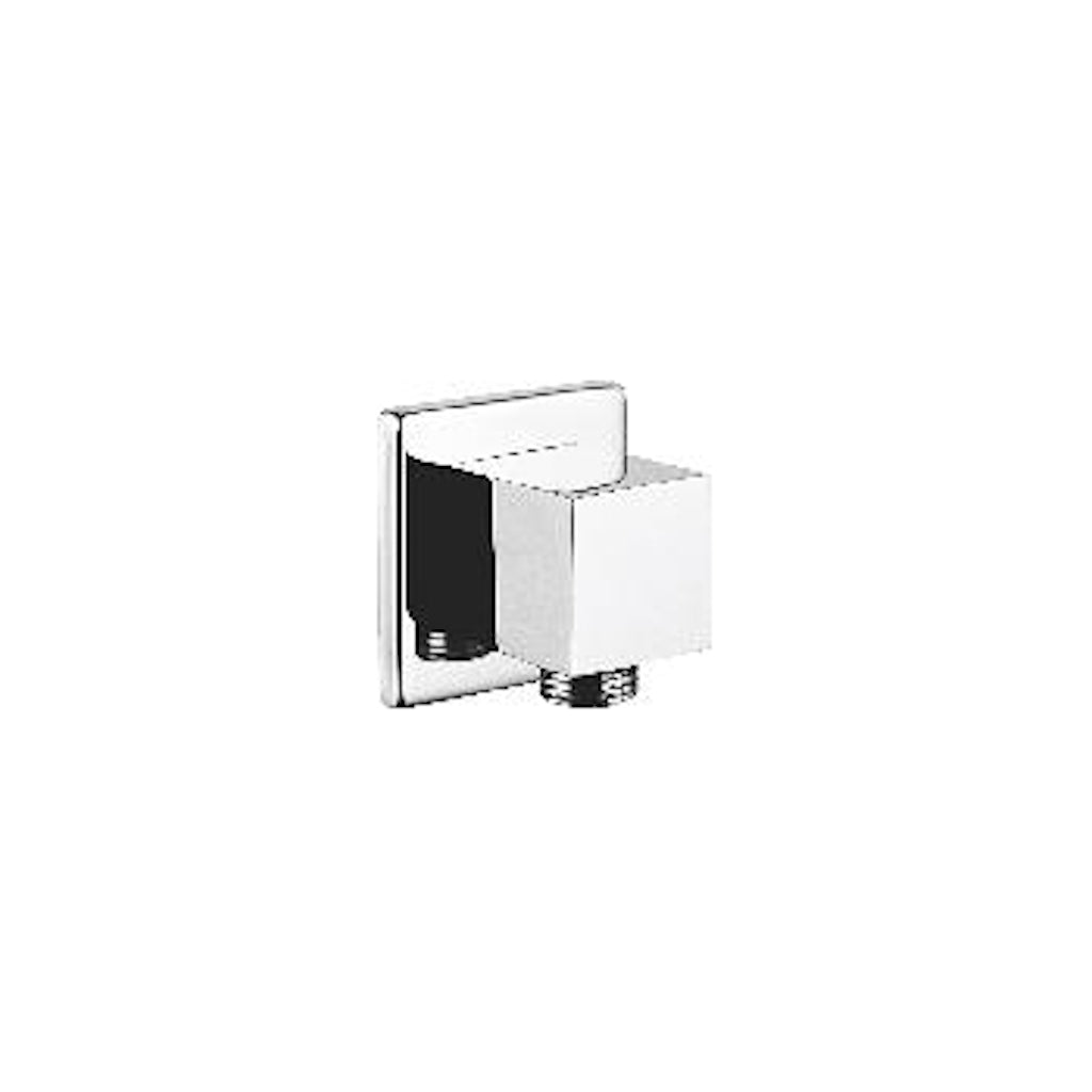 AVA Shower Outlet in Square Chrome