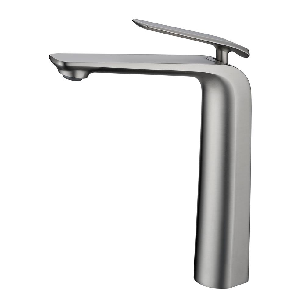 Esperia Tall Basin Mixer brushed nickel
