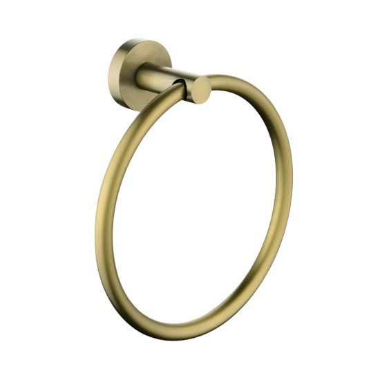 Pentro Hand Towel Ring brushed gold