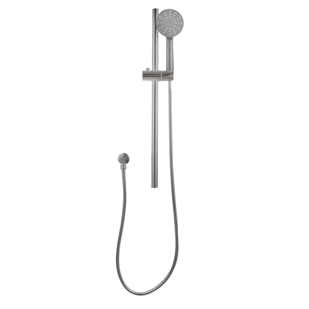Pentro Sliding Shower Rail brushed nickel