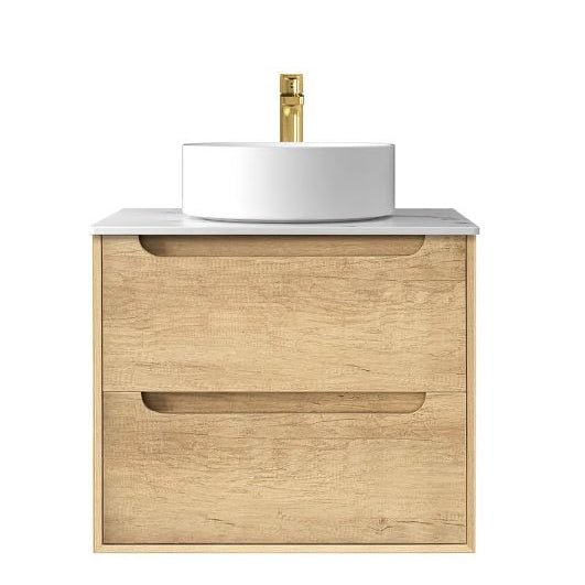 Byron Vanity 600mm - Wood Grain Oak
