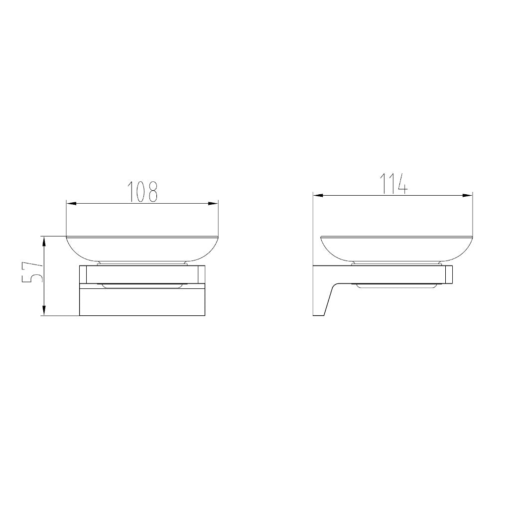 HALE Soap Holder drawing