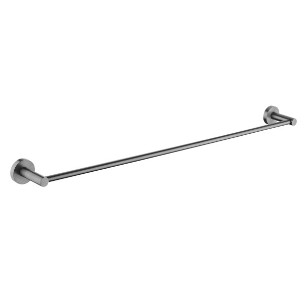 Pentro Stainless Steel Single Towel Rail (900mm) gun metal grey
