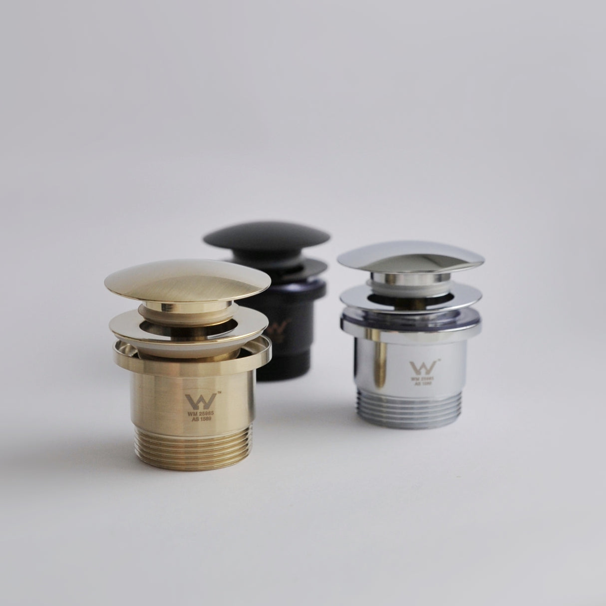 Pop Up Waste Universal 40mm in different colours