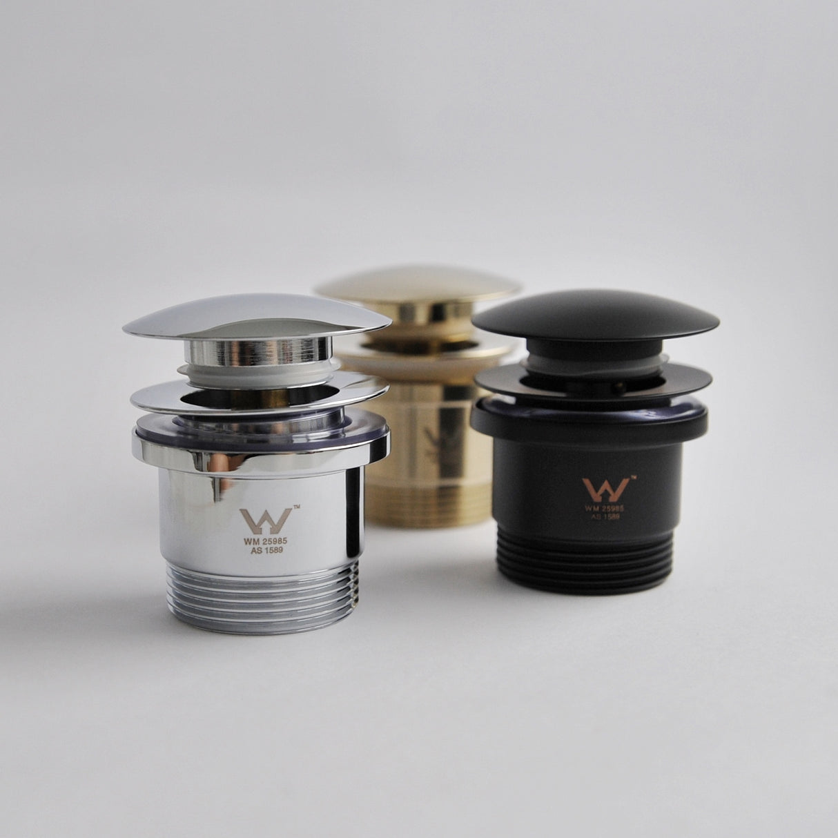 Pop Up Waste Universal 40mm in different colours