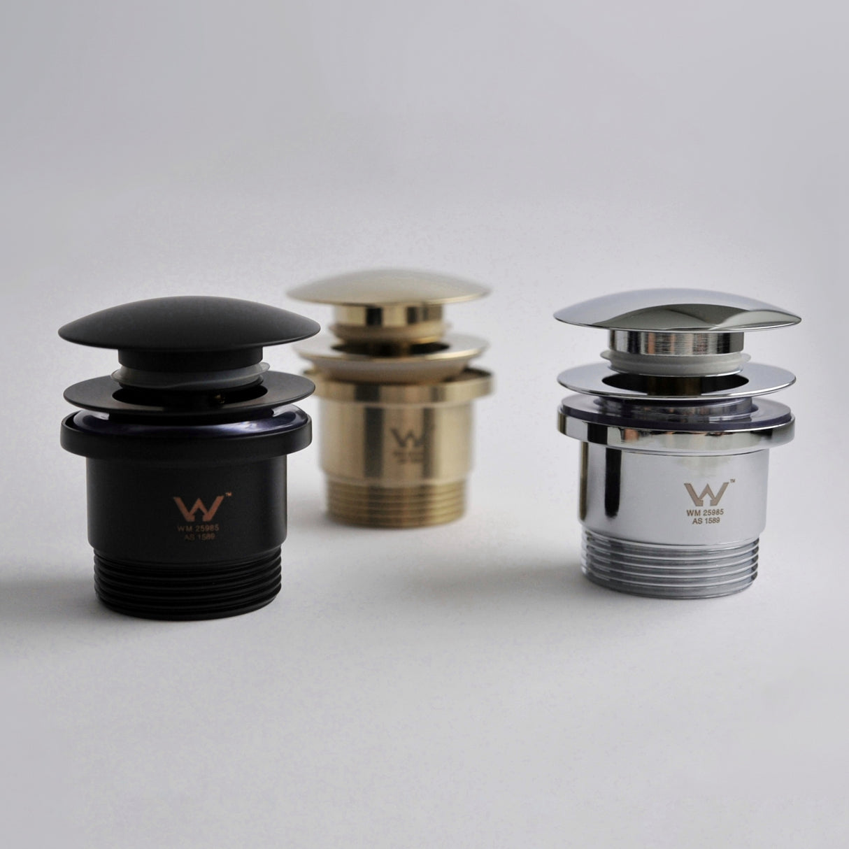 Pop Up Waste Universal 40mm different colours