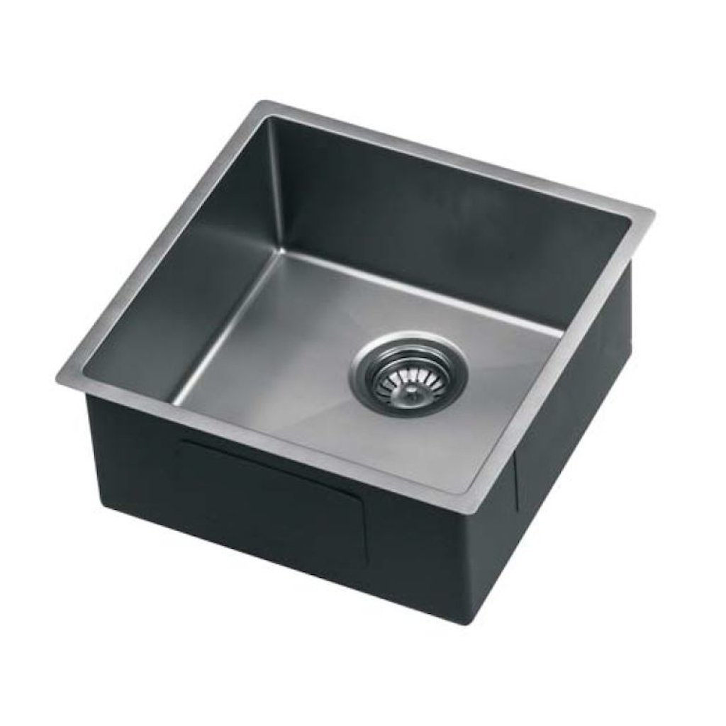Zen 450mm Gunmetal Single Kitchen Sink