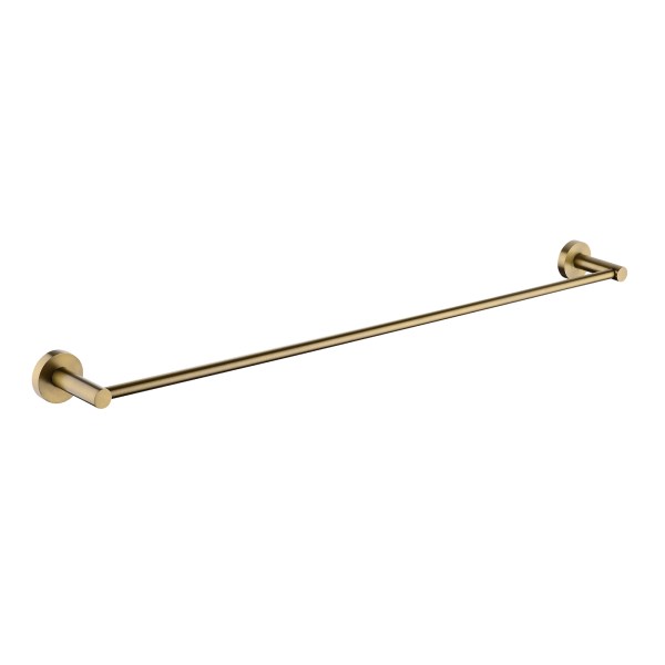Pentro Stainless Steel Single Towel Rail (900mm) brushed gold