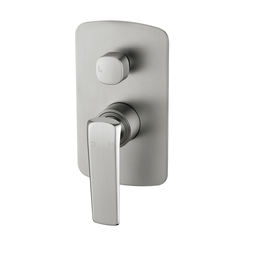 Esperia Shower Mixer with Diverter brushed nickel