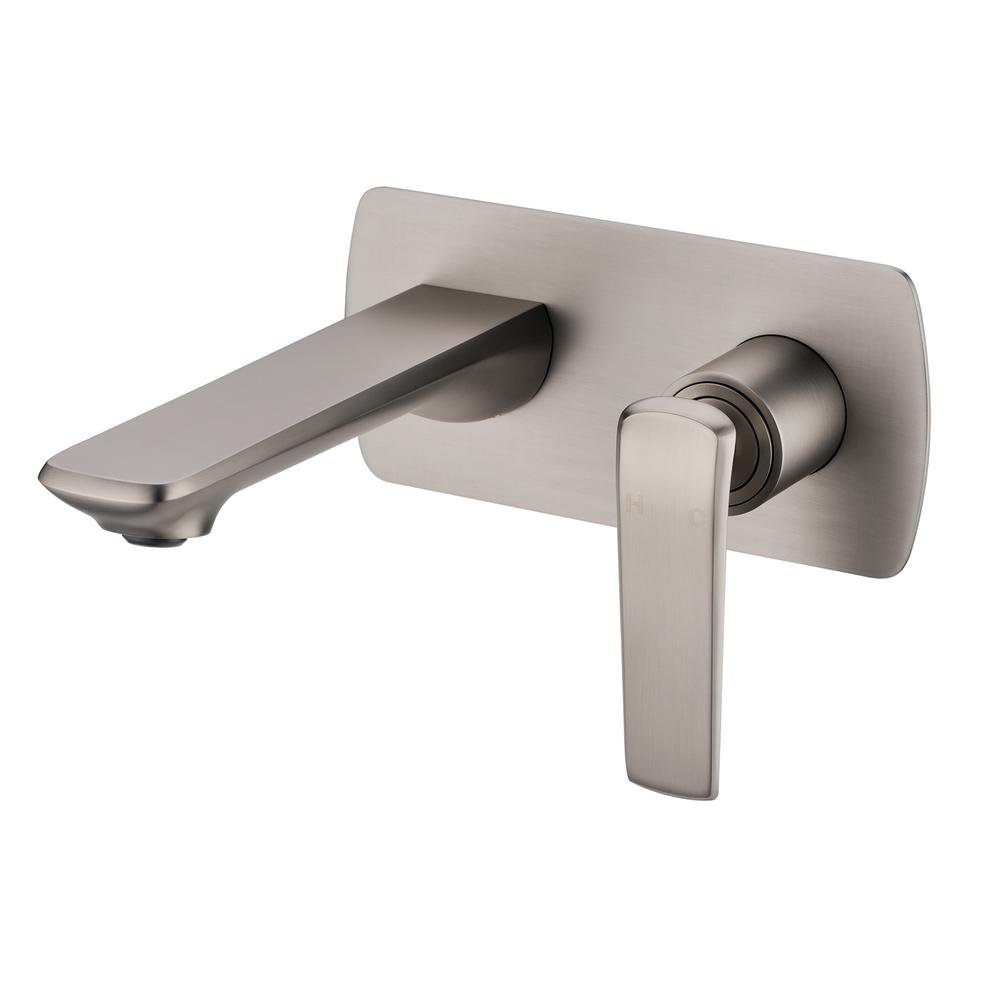 Esperia Wall Mixer with Spout brushed nickel