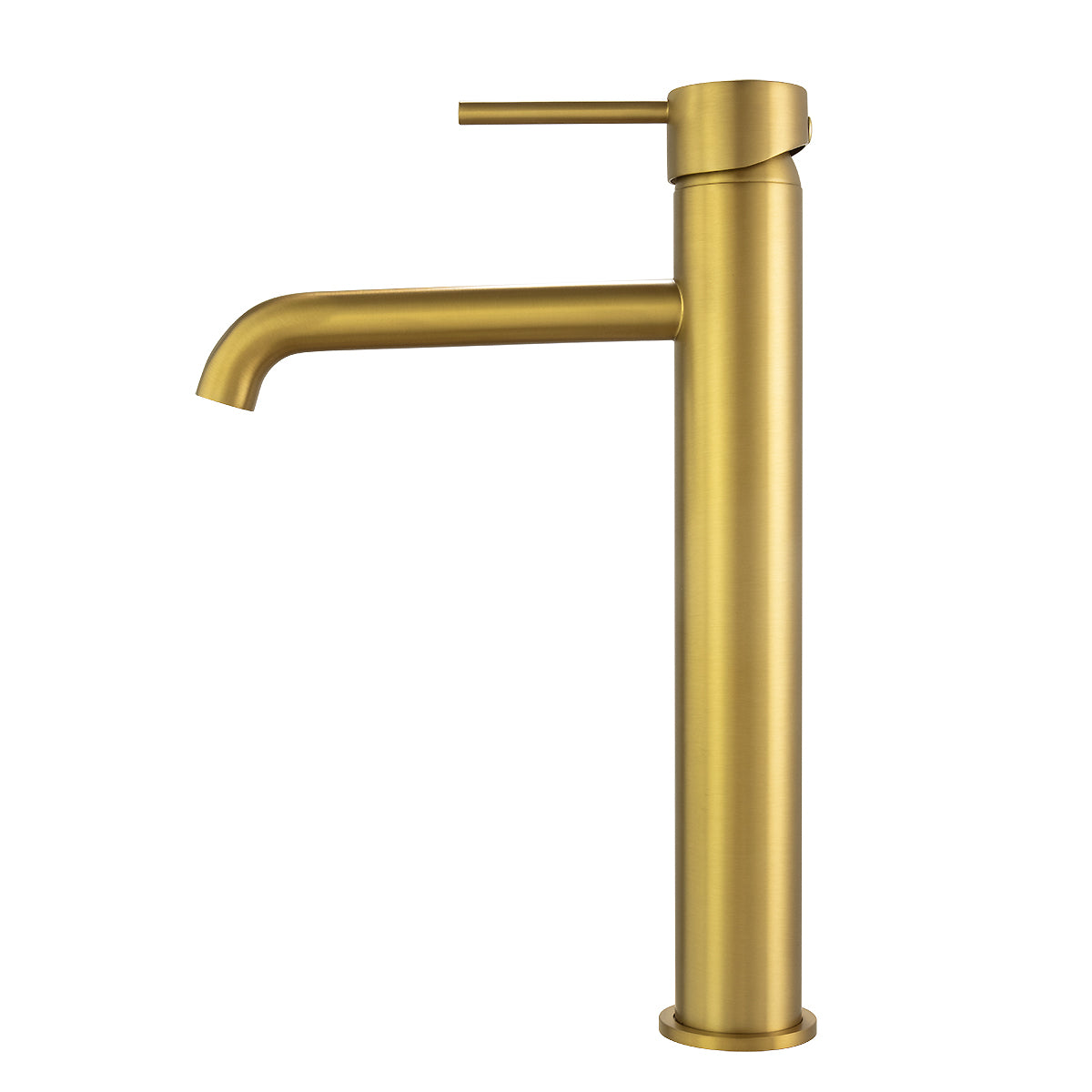 LUCID PIN - Brushed Brass Basin Mixer