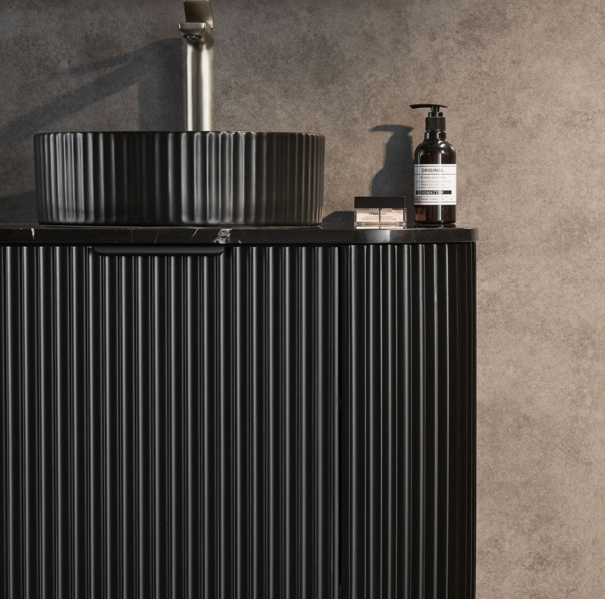 Avalon Wall Hung Vanity Matte black