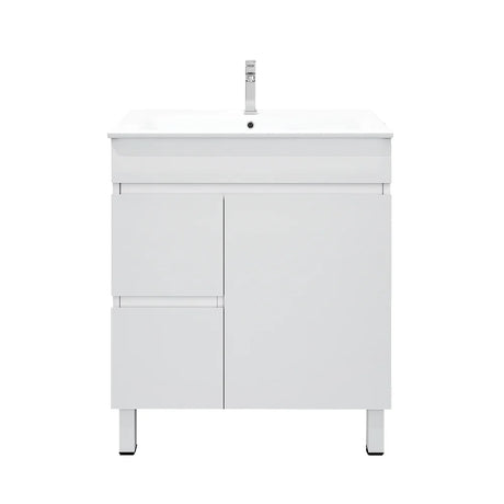 BIANCA 750mm PVC Slim Freestanding Vanity