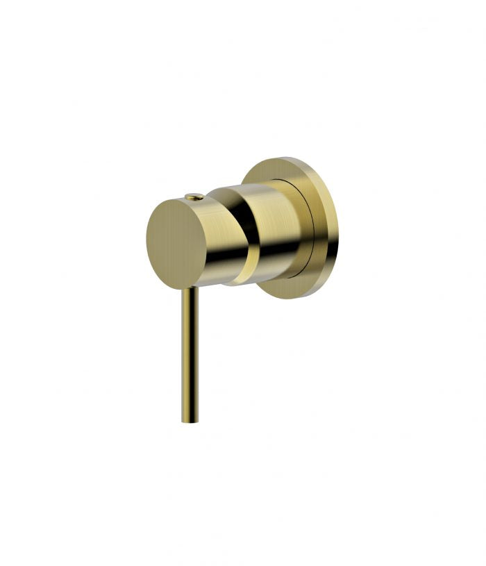 Morgan Rund Shower / Bath Mixer Brushed Gold