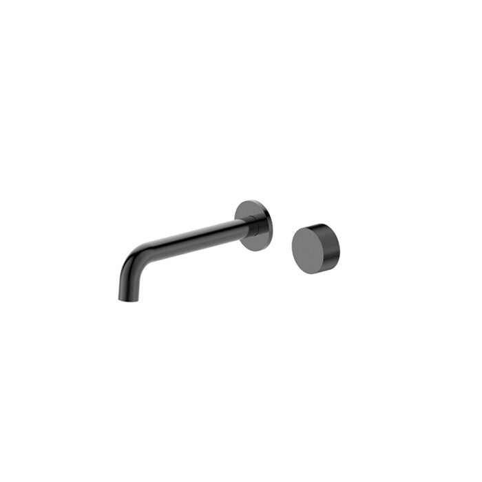 Qi Rund Progressive Basin / Bath Set Brushed Gun Metal