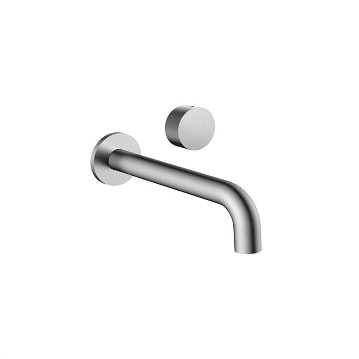 Qi Rund Progressive Basin / Bath Set Brushed Nickel