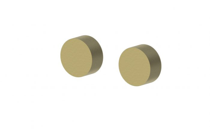 Qi Rund Wall Top Assembly Brushed Gold