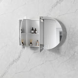 Bondi White Shaving Cabinet - 1200 x 750mm