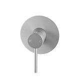 LUCID PIN - Brushed Nickel Wall Mixer