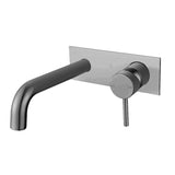 LUCID PIN - Brushed Nickel Spout Mixer