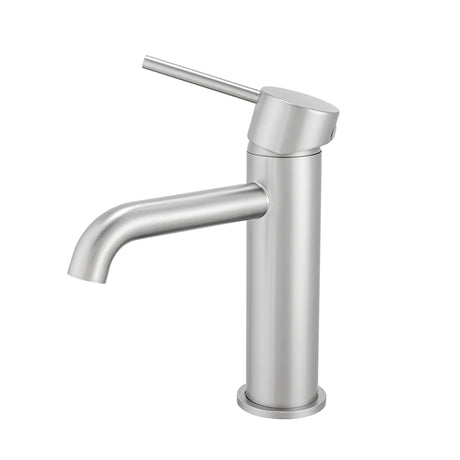 LUCID PIN - Brushed Nickel Basin Mixer