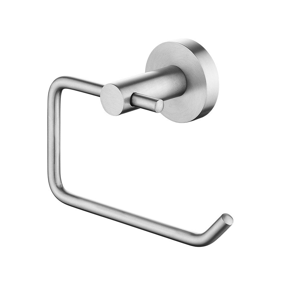 LUCID PIN - Brushed Nickel Toilet Paper Holder