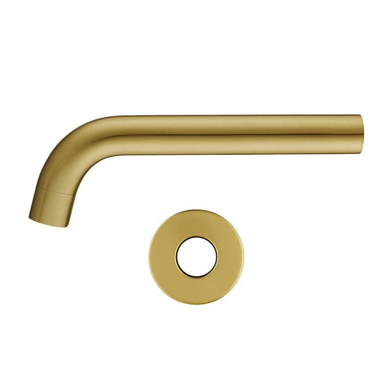 LUCID PIN - Brushed Brass Spout - 195mm