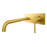 LUCID PIN - Brushed Brass Spout Mixer