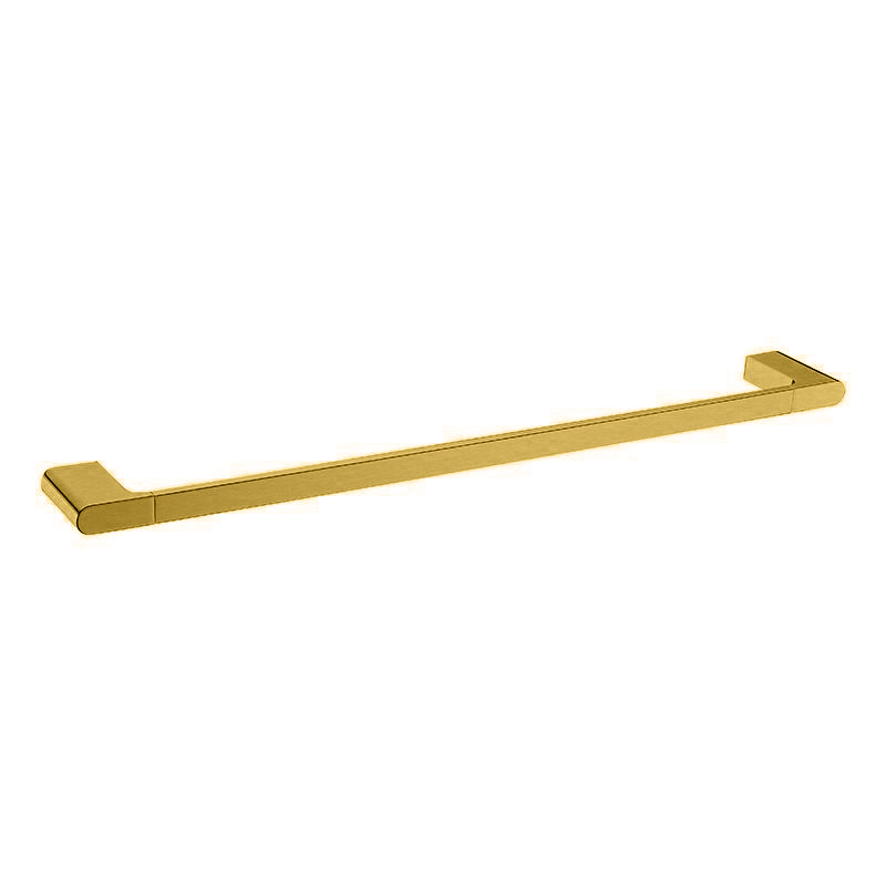 VOG - 800mm Brushed Brass Single Towel Rail