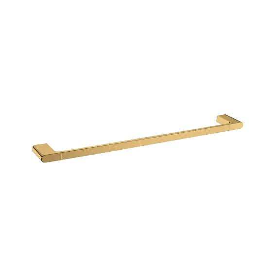 Bellino Single Towel Rail 800mm gold