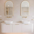 Bondi Satin White Vanity 1000mm with Mirror
