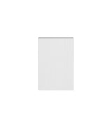 Bondi Laundry 415 Fluted White Wall Cabinet front