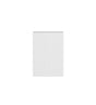 Bondi Laundry 415 Fluted White Wall Cabinet front