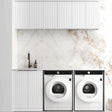 Bondi White Laundry Kit 1960x600x2100
