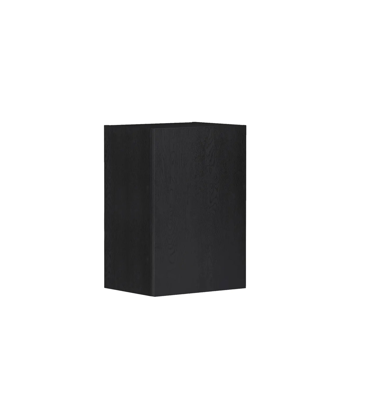 Byron 415 Black Oak Wall Cabinet side