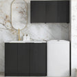Byron Black Oak Laundry Kit 1715x600x2100