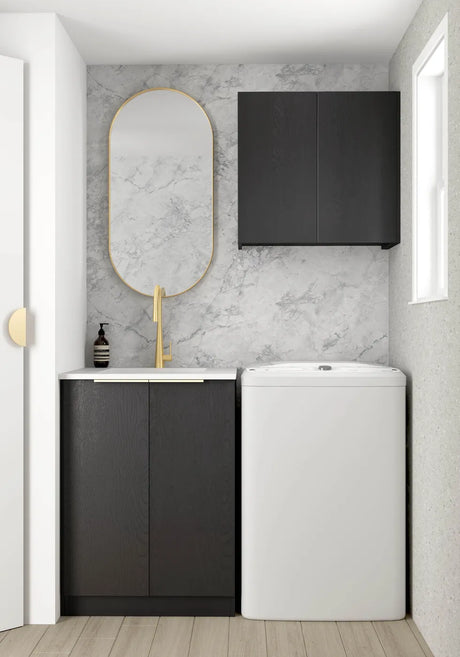 Byron Black Oak Mini Laundry